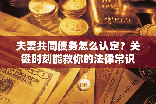 济南夫妻共同债务怎么认定？关键时刻能救你的法律常识